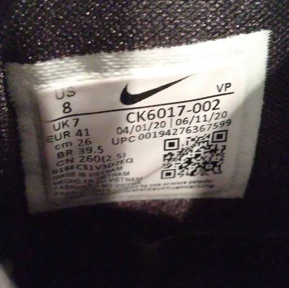 KD 13 "Team Black White" Size 8 Mens - Picture 7 of 7